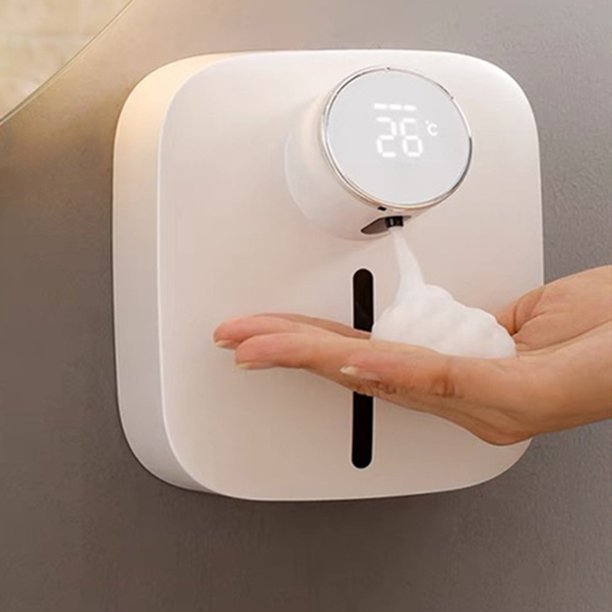 Dispensador de jabón de espuma automático Dispensador de espuma de carga USB para la escuela de baño