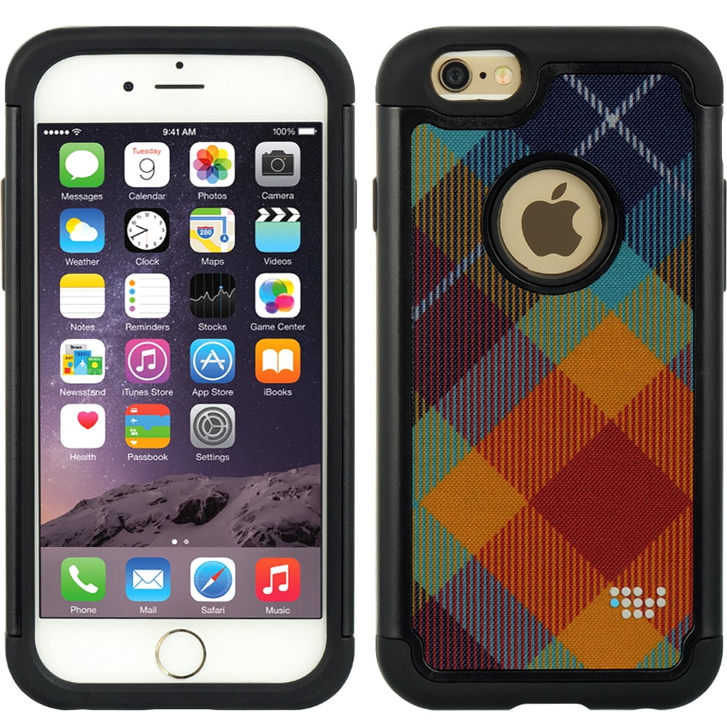 weer Mysterie vergaan Apple Iphone 6/6S Hybrid Case Comfort Series Fab # 4 - Walmart.com