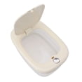 thumbnail image 3 of Contenedor de almacenamiento de arroz, cubo de grano sellado transparente de PE, dispensador de comida para perros con tapa para cocina, 10000 ml, 3 of 14