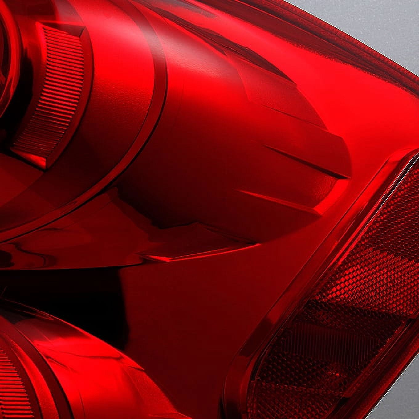 AKKON - For Chevy Equinox SUV Red Clear Rear Tail Light Brake Lamp Taillamp Repalcement Passenger Right Side