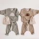 thumbnail image 2 of Conjunto de ropa de moda para niños, camisetas informales con patrón para bebés y niñas, pantalones holgados para niños, 2 uds., ropa de diseñador para bebés Tan Jianjun  unisex, 2 of 2