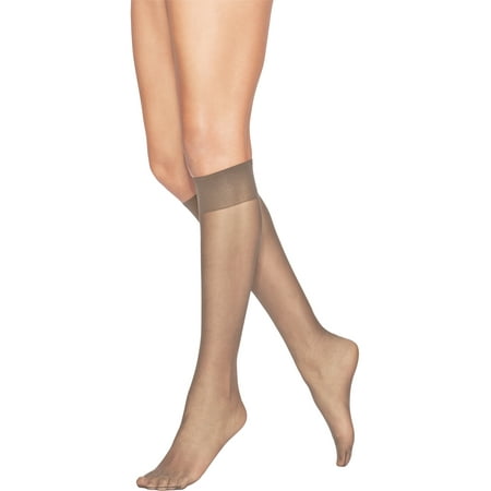 Hanes - Leggs Everyday Women's Light Sheer Knee High Hosiery 10-Pair ...