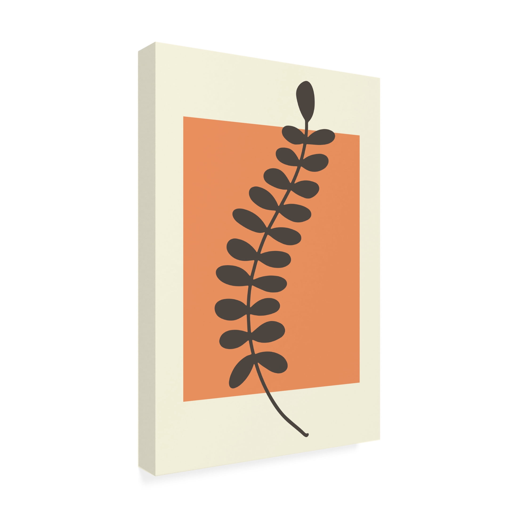 Trademark Fine Art jay stanley Abstract Minimal Plants 3 Canvas Wall Art