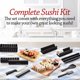 thumbnail image 5 of Kit completo para hacer sushi casero multiusos, sin BPA Sincero Hogar, 5 of 5