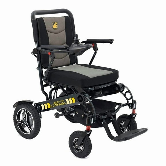 Golden Technologies Stride Folding Travel Power Wheelchair - 1 Year in-Home Service Agreement - GP301