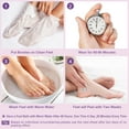 thumbnail image 3 of Berlaney Foot Peeling Mask,  Peeling Mask for Dry, Cracked Heels & Calluses with Natural Lavender in 1-2 Weeks, Exfoliating Mask Make feet Baby Soft, 3 Pairs, Unisex, 3 of 8