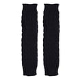 thumbnail image 4 of Kiapeise Women Fashion Leg Warmers Warm Knee High Winter Knit Solid Crochet Leg Warmer Socks, 4 of 4