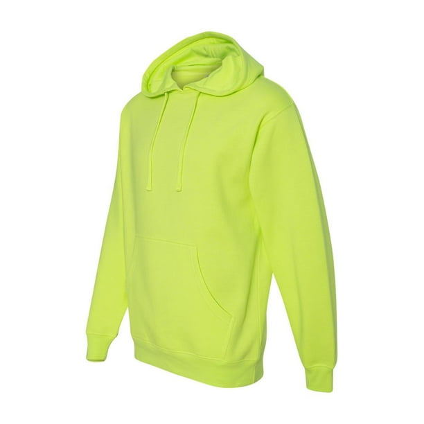 safety yellow hooded sweatshirts