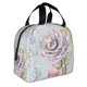 thumbnail image 2 of Easygdp Vintage Rose Bolsa Térmica Premium - Tela Oxford Impermeable, Gran Capacidad, Bolsillo Frontal, Unisex para Trabajo, Escuela, Actividades al Aire Libre y Picnics, 2 of 8