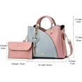 thumbnail image 3 of Women's Stylish Lightweight Small Crossbody Shoulder Top Handle Satchel Purses Wallet with Practical Design, 3 of 5