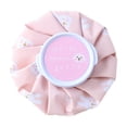 thumbnail image 2 of Bolsa de agua caliente, bolsa de hielo transpirable y reutilizable, clásica, para la rodilla, compresa fría. Conejito rosa, 2 of 9