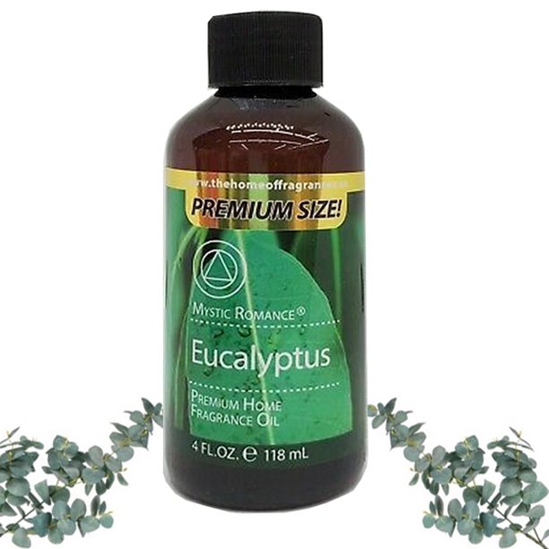 1 Eucalyptus Premium Aromatherapy 4oz Fragrance Diffuse Oil Burn Fresh