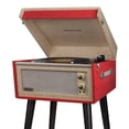 thumbnail image 5 of Crosley Dansette Bermuda 2 Speed Bluetooth and Pitch Control Turntable, Red, 5 of 5