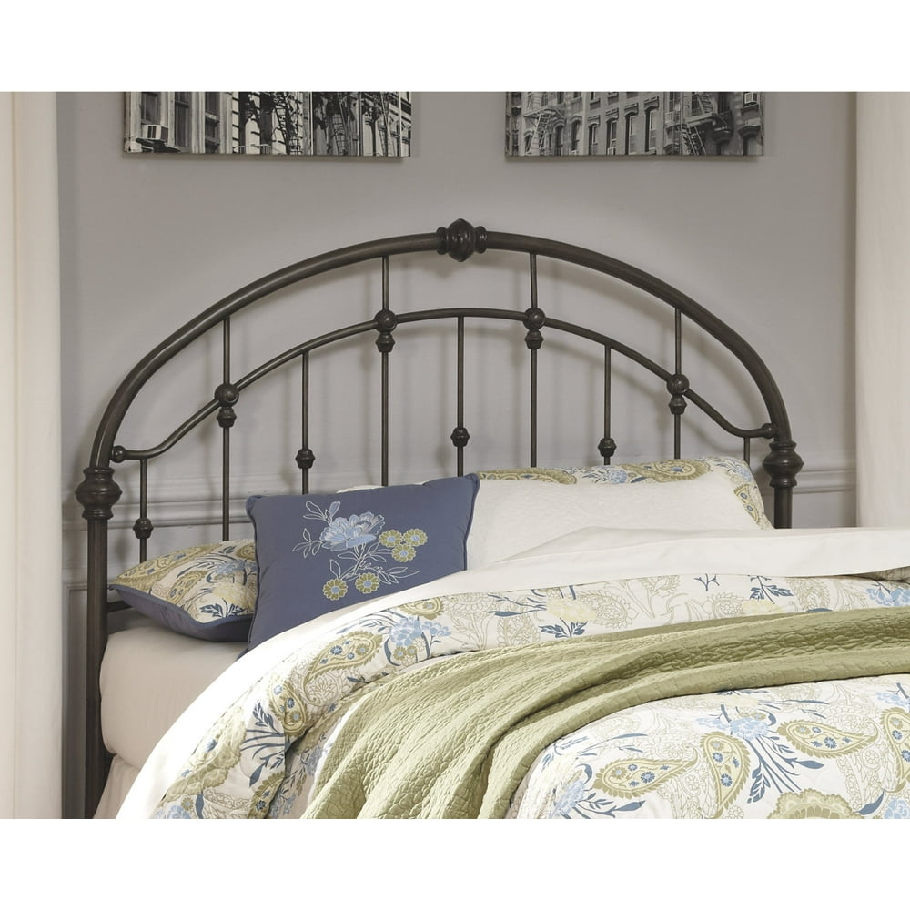 Signature Design by Ashley Nashburg Bronze Finish Queen Metal Headboard