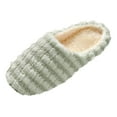 thumbnail image 2 of Oyedens Womens Comfy Clog Slippers Soft Warm Fuzzy Indoor House Shoes Memory Foam Bedroom Slippers, 2 of 4