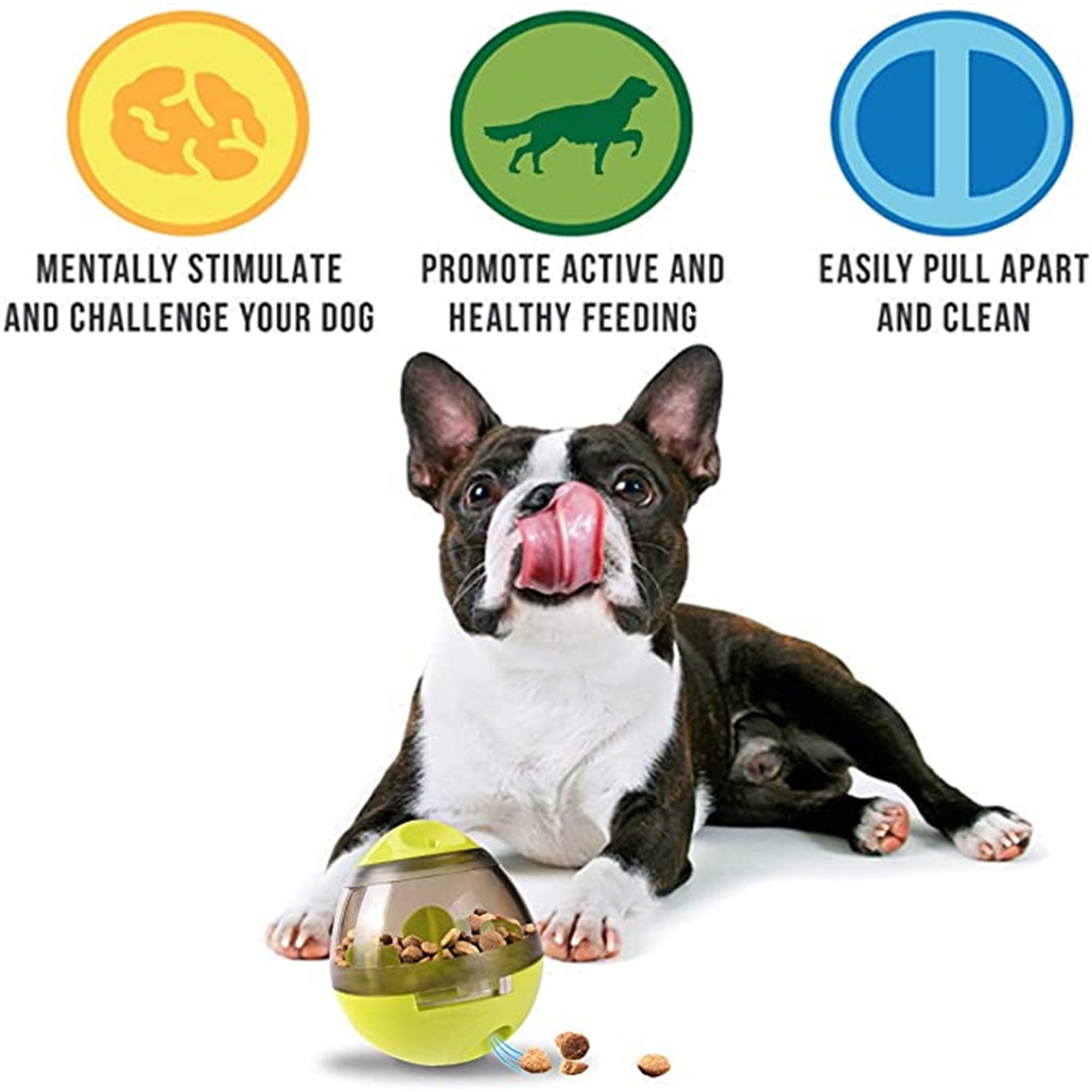  TLKNG Dog Puzzle Toy Dogs Brain Stimulation Mentally  Stimulating Toys Beginner Puppy Treat Food Feeder Dispenser Advanced Level  2 Interactive Games for Small/Medium/Large Aggressive Chewers Breed Q : Pet  Supplies