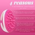 thumbnail image 4 of Cellulite Massager Brush and Mitt - Natural Solution for Eliminating and Removing Cellulite on Arms, Legs, Thighs & Body - Ergonomic Design for Gentle & Effortless Massaging & Exfoliating, 4 of 8