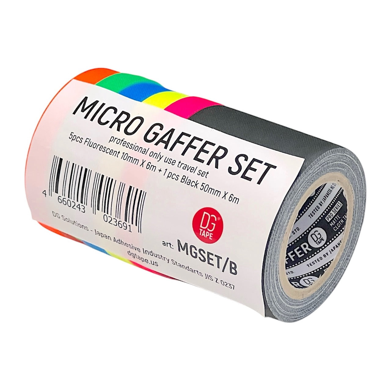 1/2in X 7ya - 120Mesh - 5+1 microSET Gaffer Tape - 12mm X 6m - MGSET/B