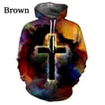 thumbnail image 5 of Sudadera con capucha con estampado 3D de la cruz de Jesús cristiana para hombre y mujer, sudadera con capucha de moda Harajuku y2k, sudadera con capucha para hombre, 5 of 5