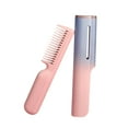 thumbnail image 4 of Cordless Hair Straightener USB Fast Heating Wireless Mini for Home Men Women Pink and Blue, 4 of 7