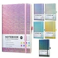 320g Final Discount Helpful Notebook! 1 Pack Glitter Notebook 8.3X5.7