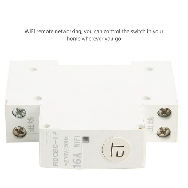 25A)Commutateur WIFI Intelligent Disjoncteurs Domestiques