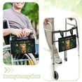 thumbnail image 3 of COEQINE Christmas Cat Tree Wheelchair Side Pouch Power Wheelchair Side Pouch Small Wheelchair Side Bags for the Armrest Scratch-Resistant Xmas Gifts for Friend and Family, 3 of 7