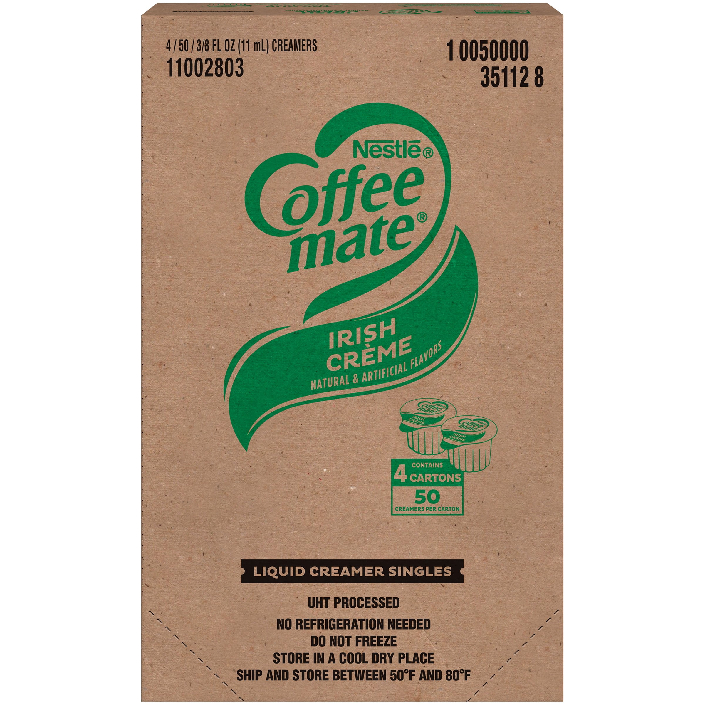 Coffee-Mate, NES35112CT, Irish Cream Liquid Creamer, 200 ...