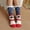A, variant on Hot Sales Women's Ankle Socks Under $5 GIJNRIUIUA Multicolor Crew Socks Women's Winter Soft Warm Fuzzy Fleece-Lined Grippers Slipper Socks Calf Socks