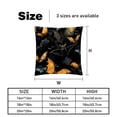 thumbnail image 5 of Bats Throw Pillow Covers - Set of 2 - Unique Patterns, 16x16, 18x18, 20x20 Inches - Bed Pillow Decor for Home for All Occasions, 5 of 6