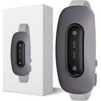 Electric Heating Pad,Portable Cordless Menstrual Heating Pad with 4 Heat Levels and 4 Massage Modes, Fast Large Heating Belly Wrap Belt(Grey)