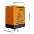 thumbnail image 3 of BotaniNest Compatible Fast Retractable Wall A Ll In One Foldable Plug For IPhone Fast Charging Power Adapter For Smartphone, 3 of 7