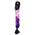 thumbnail image 1 of African Dyed Big Braid Wig  Gradient Ramp     CBZ-31, 1 of 1