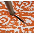 thumbnail image 3 of Vargottam Nappe Ronde Intérieure/extérieure 58 Pouces avec Trou pour Parasol et Fermeture Éclair, Nappe Imperméable, Nappes pour Table de Jardin - Orange, 3 of 7