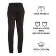 thumbnail image 4 of Men’s Slim-Fit Twill Jogger Pants, 4 of 6