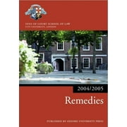 Remedies 2004/2005 (Blackstone Bar Manual) [Paperback - Used]