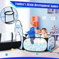 thumbnail image 4 of Bolígrafo Play Tent PigPigPen, 3 unidades, para niñas, con piscina de bolas y túnel de rastreo, 4 of 7