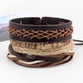 thumbnail image 3 of Pulsera de cuentas de madera tejida hecha a mano de la marca Vintga de moda unisex Likrtyny Para estrenar, 3 of 6