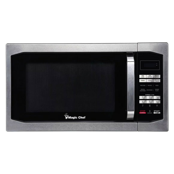 Magic Chef MCM1611ST 1100W 1.6 Cu Ft Stainless Steel Countertop Microwave
