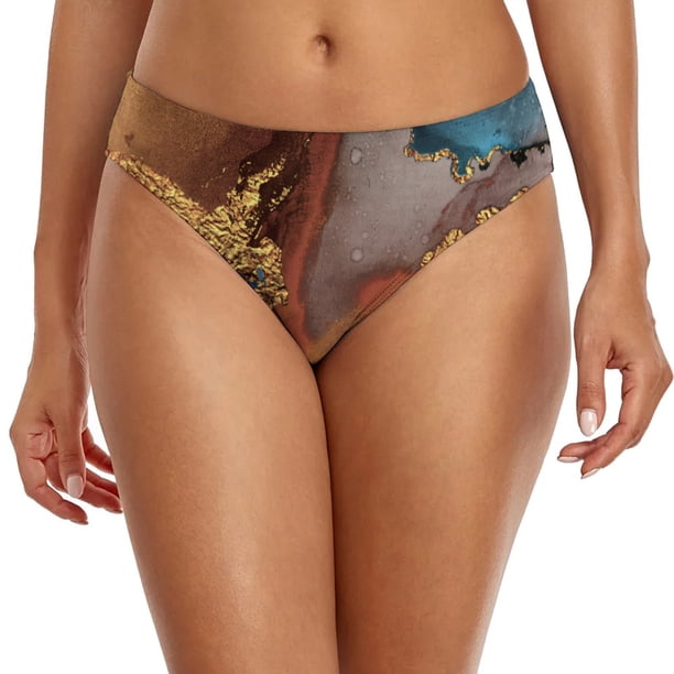 Gibobby Bañador de Bikini Pantalones cortos de traje de baño con estampado de Bikini de moda de ocio de deportes de verano para mujer(Blanco,M)