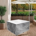 thumbnail image 4 of Housse de Protection pour Table à Manger Transparente Housse de Table Carrée Housse de Meuble 180x120x71cm, 4 of 7