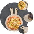 thumbnail image 6 of LABSERRON Pizza Serving Tray Wood 1Pack 12.8x8.9in, 6 of 6