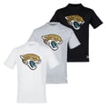 thumbnail image 1 of NFL Paquete de 3 Playeras Jacksonville Jaguars para Hombre, Talla Grande, 1 of 4
