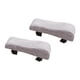 thumbnail image 4 of Almohadillas para reposabrazos de silla de oficina con reposabrazos acolchados con funda extraíble y lavable. Gris claro, 4 of 9