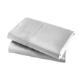 thumbnail image 2 of Superior 400 Thread Count Chrome Egyptian Cotton Pillowcase Set, Standard, 2 of 5