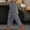 Gray#03, variant on Linen Pants Women Summer Lace Trimmed Drawstring Loose Cotton Linen Straight Leg Pant Woman Casual Solid Lightweight Breathable Beach Vacation Pant
