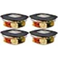 thumbnail image 3 of Rubbermaid Premier Contenant de Rangement pour Aliments, 1,25 Tasse, Gris (Lot de 4), 3 of 3