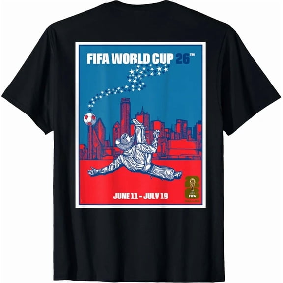 Soccer 202626 Dallas T-Shirt BLACK Unisex S-5XL Hot Trending Shirt, Vintage Birthday Gift