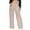 Pink, variant on Women's Sequin Wide Leg Pants High Waist Retro Trousers for Party and Nightclub Wear Black M