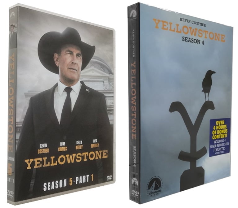 Yellowstone Season 4 & Yellowstone Season 5 Part 1 (DVD)